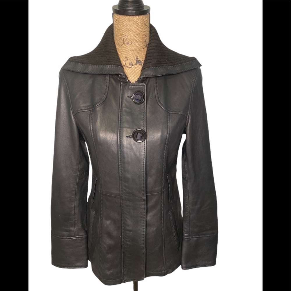 R&O By Reilly Olmes Leather Jacket size S